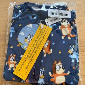 NWT Little Sleepies Limited Bluey Zippy 12-18 mo